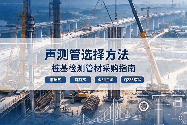 华容声测管选型标准